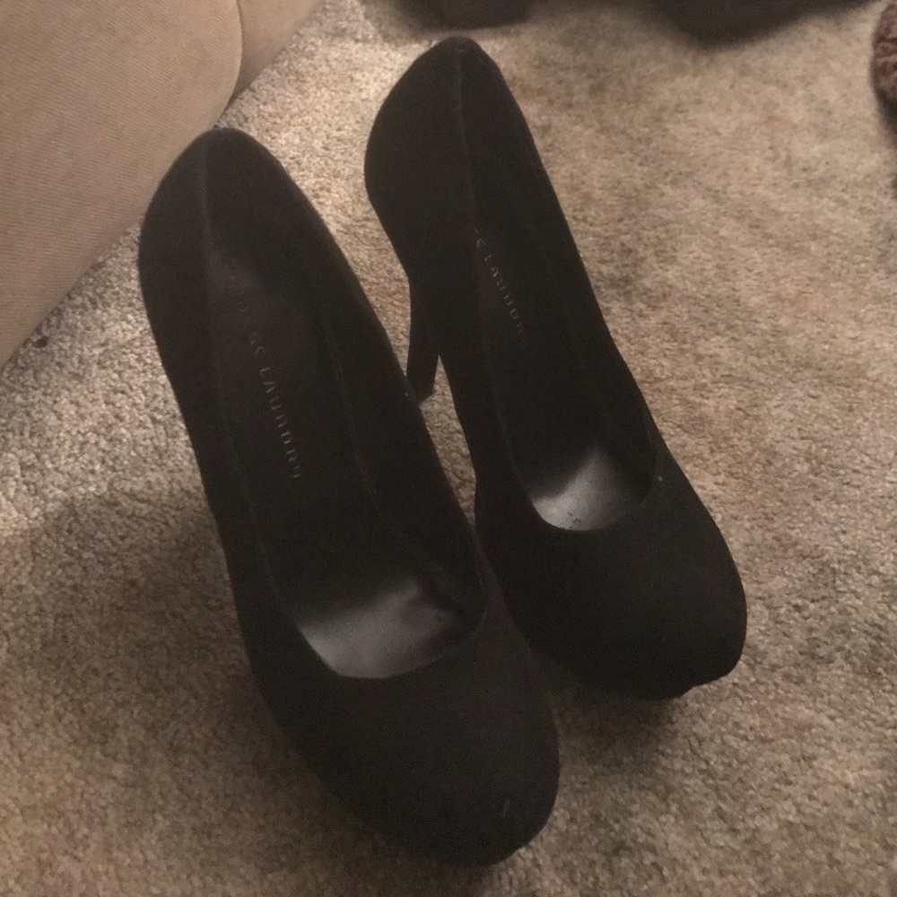 Chinese Laundry Suede Platforms